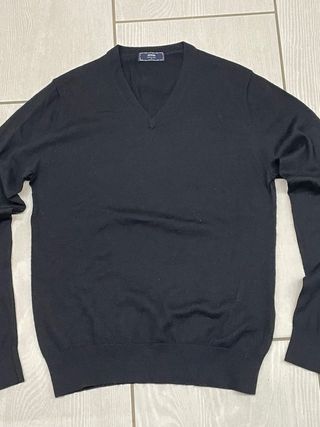 Maglione lana HommE uomo nero