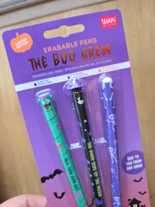 Canetas Legami Halloween Edição Limitada