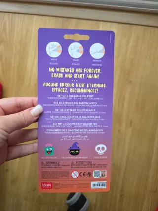 Canetas Legami Halloween Edição Limitada