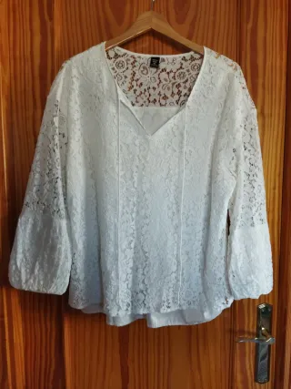 Blusa encaje 2XL