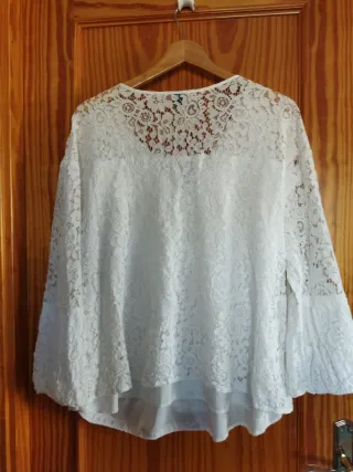 Blusa encaje 2XL