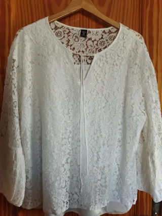 Blusa encaje 2XL