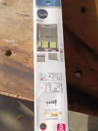 Tenda a rullo opaca INSPIRE Bossa 150x250cm