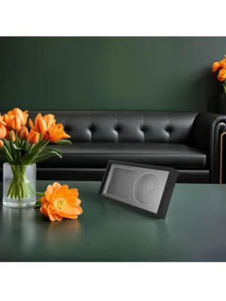 Exhibidor de CD Marco Negro