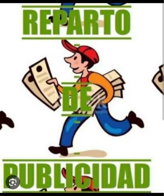 se busca repartidor de publicidad pago diario