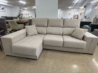 Sofa ChaisseLongue con Arcon 3 COLORES! NUEVO!!!!