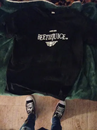 Camiseta Beetlejuice Talla L