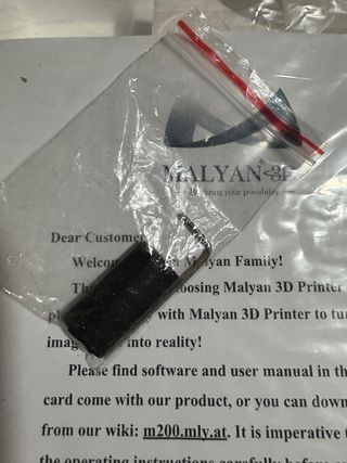 Stampante 3D Malyan Nera