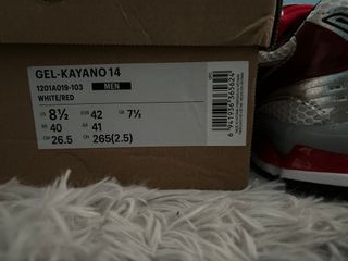 Asics Gel Kayan 14 Rojas Talla 42