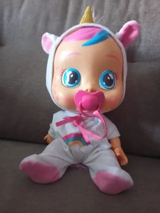 Bebe llorón Babies Unicornio