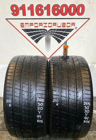 265 30 20 Y PIRELLI RUEDA AL 90% VIDA ÚTIL