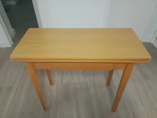 Mesa de madera extensible