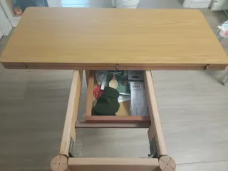 Mesa de madera extensible