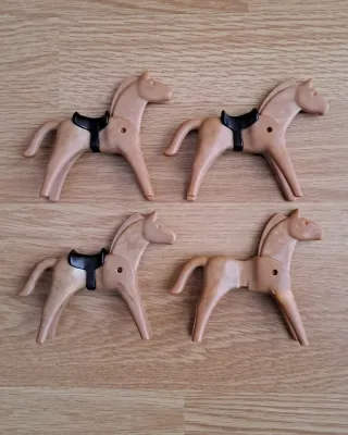 4 Cavalli Playmobil Vintage