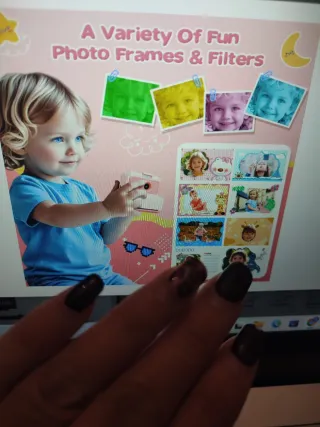 Fotocamera Istantanea Bambini Stampa Foto