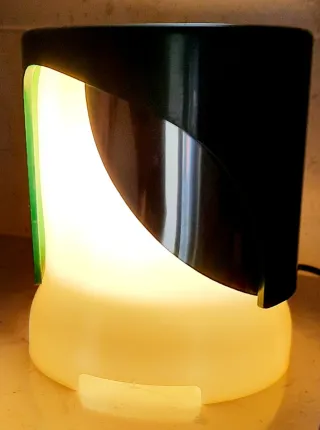 Lampada Kartell KD 24 Joe Colombo anni '60