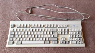 Teclado IBM PC Blanco 1995