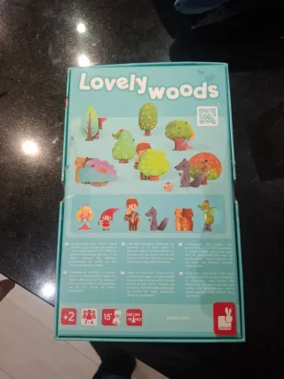Lovely Woods Janod Juego de Mesa 2-4 años