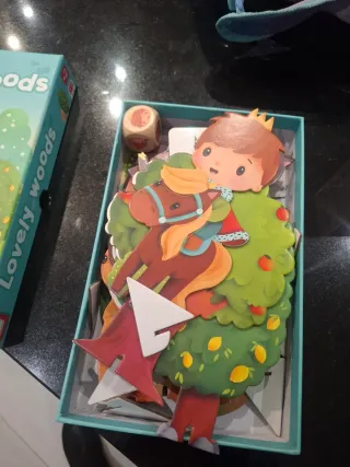 Lovely Woods Janod Juego de Mesa 2-4 años