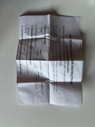 Luminaria técnica GROUND 3W