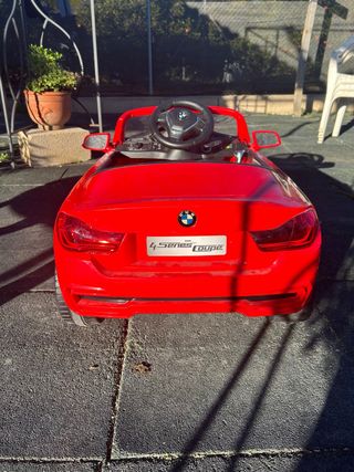 Coche Batería BMW Coupe Rojo