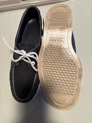 Zapatos náuticos azul marino