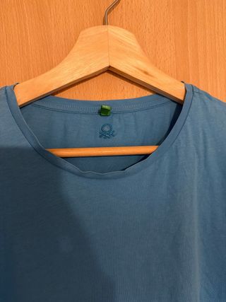 Camiseta Benetton Azul Talla M