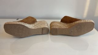 Zuecos Zara Marrones