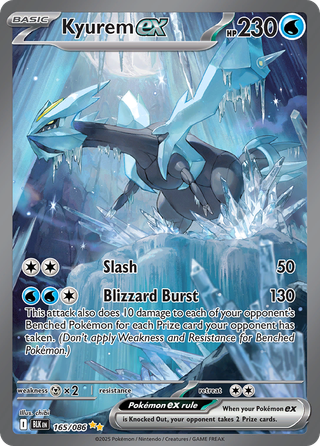 Kyurem EX Black Bolt Colección Carta Pokémon
