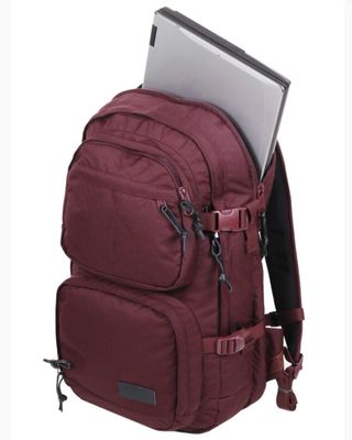 Mochila Eastpak Hutson Negra/Roja