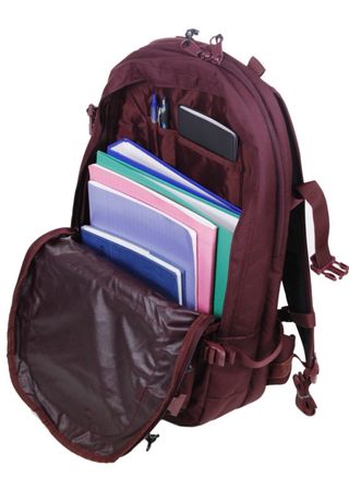 Mochila Eastpak Hutson Negra/Roja