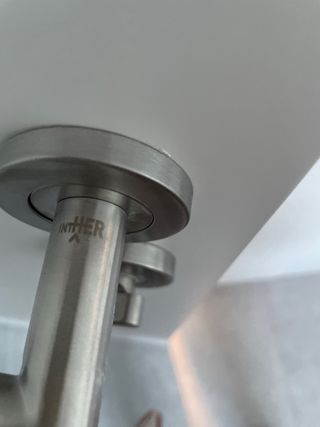 Puerta lacada blanca 4 líneas