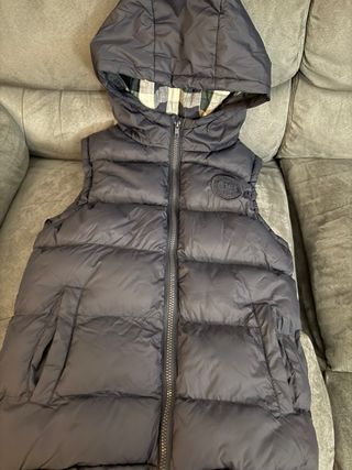 Chaleco Azul Talla 8-9