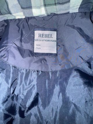 Chaleco Azul Talla 8-9