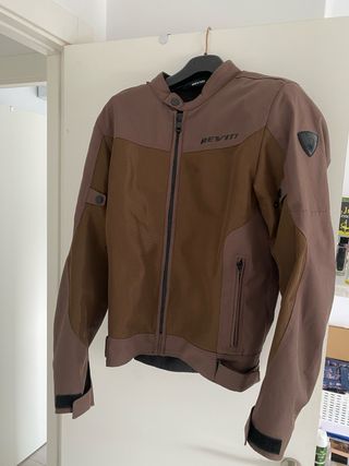Chaqueta Moto Revit Eclipse 2 Marrón talla L