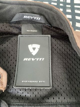 Chaqueta Moto Revit Eclipse 2 Marrón talla L