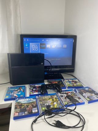 Oferta! PlayStation 4 | 8 juegos | mando
