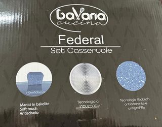 Set Casseruole Fondo Induzione