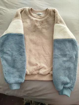 Sudadera peluche chica calentita