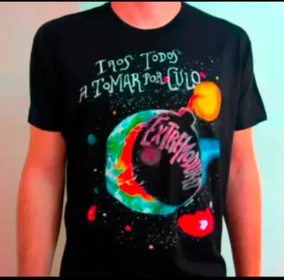 CAMISETA NEGRA - EXTREMODURO/ IROS TODOS - XXL