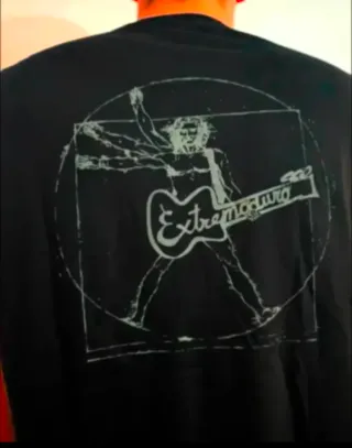 CAMISETA NEGRA - EXTREMODURO/ IROS TODOS - XXL