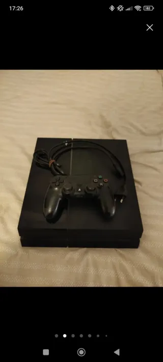 PS4 500GB Negra+ Mando Negro