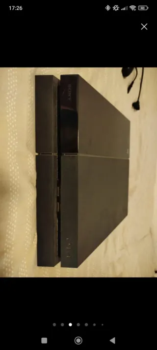 PS4 500GB Negra+ Mando Negro