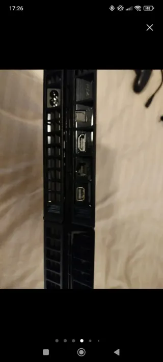 PS4 500GB Negra+ Mando Negro