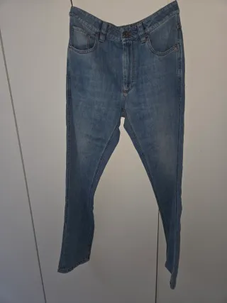 Jeans Brunello Cucinelli dritti blu