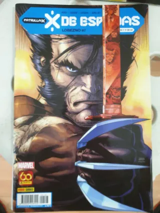 4 x comics Marvel y DC