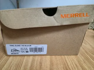 Merrell. Zapatillas Trail Glove 7 Azul/Lima n. 29