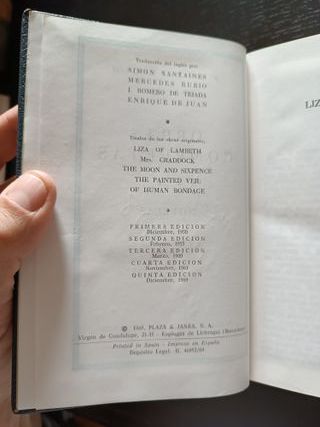 Obras completas II. Novelas - W. Somerset Maugham.