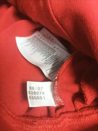 Chaqueta Adidas Vintage Checoslovaquia Fútbol Roja