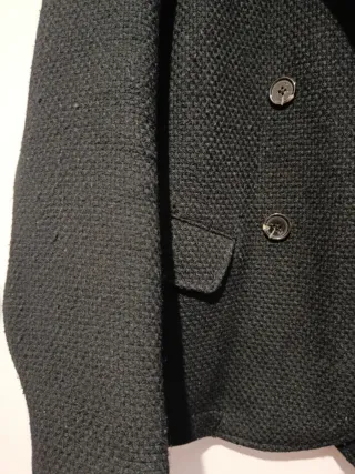 Abrigo Lana Scotch & Soda Talla L Negro